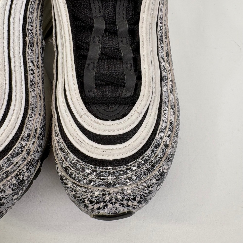 Nike Air Max 97 Cocoa Snake Black White Women's Running Shoes CT1549-001 Size 5 - Picture 7 of 12
